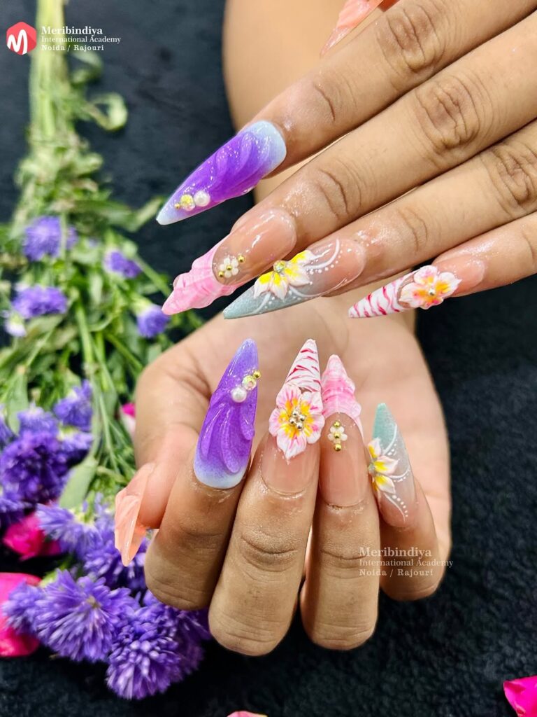 Meribindiya International Academy Nail Art 768x1024
